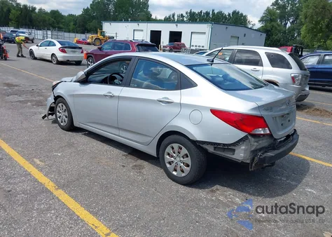 2015 Hyundai Accent Gls из США, поврежденный, VIN KMHCT4AE3FU872949